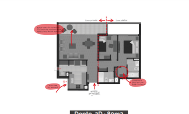 Departamento en venta  en MACUL