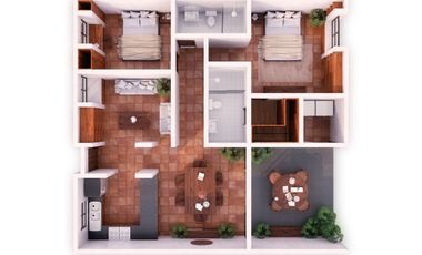 SE VENDE DEPARTAMENTO EN Calle Colón 140 1-A, San Antonio Tlayacapan, Chapala, Jalisco, 45922, MEX