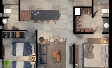 DEPARTAMENTO A ESTRENAR ZONA NACIONES UNIDAS