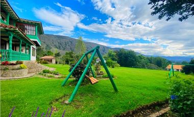 VENDO CASA CAMPESTRE  VEREDA SABANA - VILLA DE LEYVA