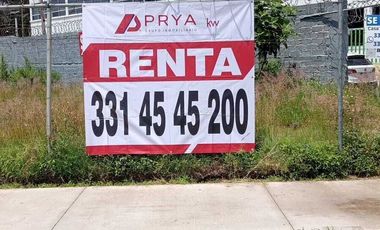 Terreno en renta , San Juan de Ocotan , Zapopan ,Jalisco