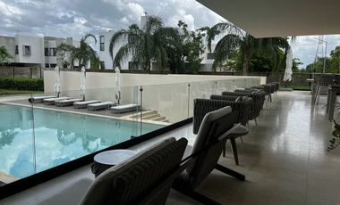 Casa en venta dentro de la privada residencial Soluna, en Temozón Norte