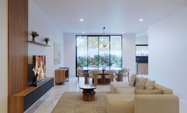 Casa en venta dentro de la privada residencial Soluna, en Temozón Norte