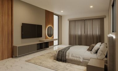 Casa en venta con acabados de lujo en Privada Residencial al norte de Mérida