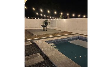 ALQUILER DE CASA AMOBLADA CON PISCINA EN PENONOME