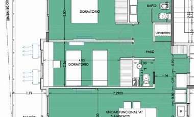 Departamento en venta en Bernal Centro