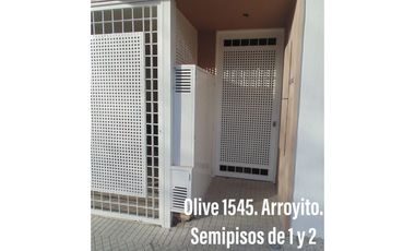 Departamento de 2 dormitorios semipiso, Olivé 1545
