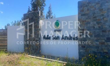 Parcela en Venta en Valle San Andres, Ruta Concepcion Cabrero