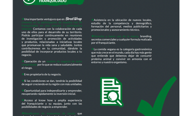 INVIERTE EN FRANQUICIA - STREEP WRAP