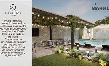 Preventa de Terrenos en Coto Privado Zona norte de Colima