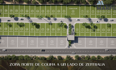 Preventa de Terrenos en Coto Privado Zona norte de Colima