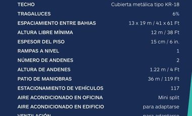 MTY ESCOBEDO NTE. 53,690 ft2 Parque Industrial FIDIR LR 220724
