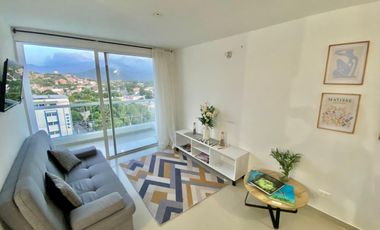 SE ARRIENDA APARTAMENTO AMOBLADO EN EL RODADERO, SANTA MARTA