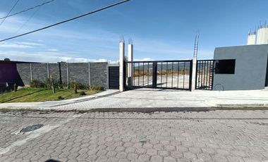 Lotes en venta dentro de fraccionamiento en Tlaxcala