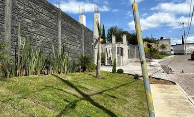 Lotes en venta dentro de fraccionamiento en Tlaxcala