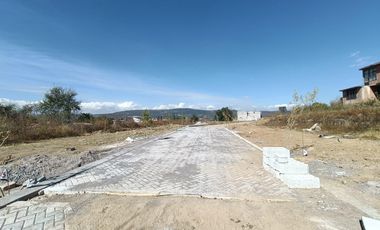 Lotes en venta dentro de fraccionamiento en Tlaxcala