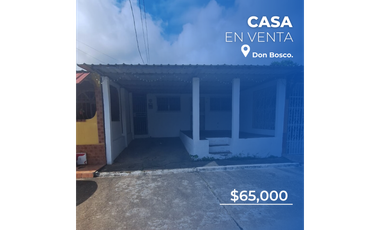 DON BOSCO - CASA EN VENTA