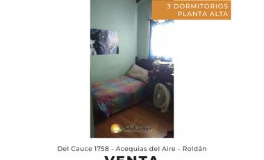 ROLDAN - CASA DE 3 DORMITORIOS EN VENTA - ACEQUIAS DEL AIRE - ACEPTA PERMUTAS