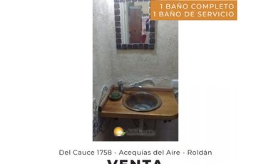 ROLDAN - CASA DE 3 DORMITORIOS EN VENTA - ACEQUIAS DEL AIRE - ACEPTA PERMUTAS