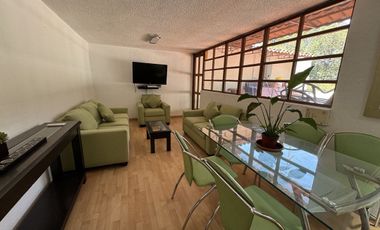 Excelente departamento AMUEBLADO para renta