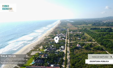 Terreno Frente al Mar en Rancho Neptuno, Potencial Ilimitado.