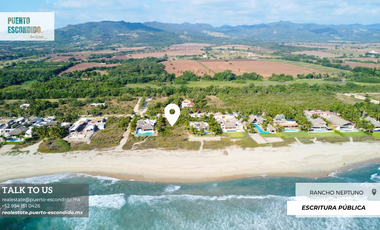 Terreno Frente al Mar en Rancho Neptuno, Potencial Ilimitado.