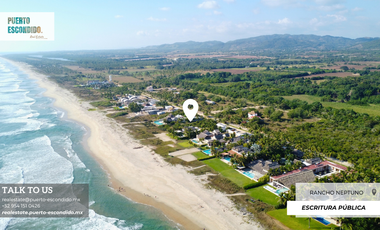 Terreno Frente al Mar en Rancho Neptuno, Potencial Ilimitado.