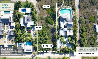 Terreno Frente al Mar en Rancho Neptuno, Potencial Ilimitado.