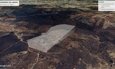 TERRENO EN VENTA EN ZAPOTLANEJO, JALISCO