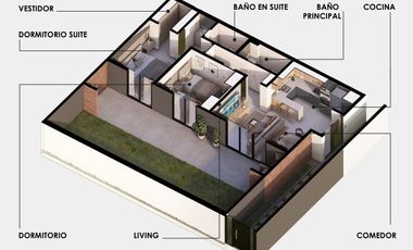 Dúplex en Venta en Prados de Manantiales. PUNTA PRADOS .2 dormitorios