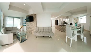 Apartamento Bocagrande vista al mar y centro amurallado