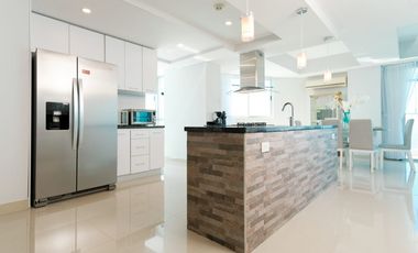 Apartamento Bocagrande vista al mar y centro amurallado