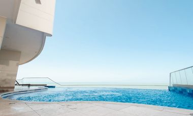 Apartamento Bocagrande vista al mar y centro amurallado