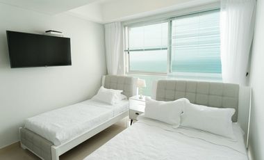 Apartamento Bocagrande vista al mar y centro amurallado