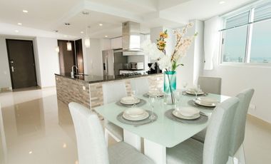 Apartamento Bocagrande vista al mar y centro amurallado