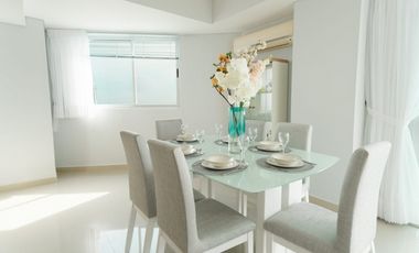 Apartamento Bocagrande vista al mar y centro amurallado