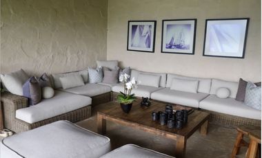 VALLE DE BRAVO, LA PEÑA,  VENTA CASA AMUEBLADA EN CONDOMINIO