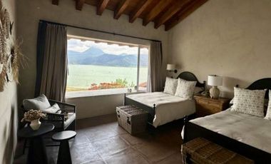 VALLE DE BRAVO, LA PEÑA,  VENTA CASA AMUEBLADA EN CONDOMINIO