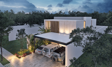 Venta de casas en residencial ADANA Modelo B ubicadas en Xcanatun