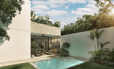 Venta de casas en residencial ADANA Modelo B ubicadas en Xcanatun