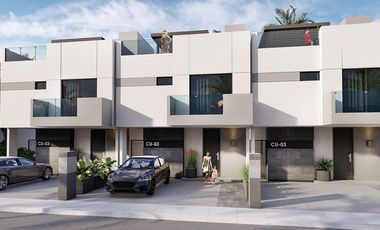 PRE VENTA DE CASAS EN LA CUSPIDE RESIDENCIAL [ MOD. OLIMPO