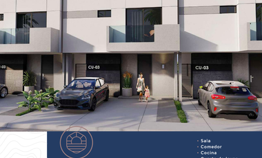 PRE VENTA DE CASAS EN LA CUSPIDE RESIDENCIAL [ MOD. OLIMPO