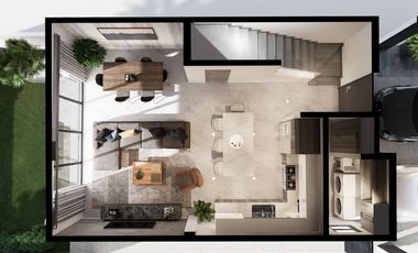 PRE VENTA DE CASAS EN LA CUSPIDE RESIDENCIAL [ MOD. OLIMPO