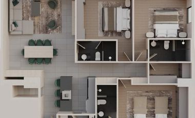 DEPARTAMENTOS EN PRE VENTA VALLE PONIENTE