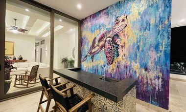 Penthouse equipado de 5 habitaciones frente al mar