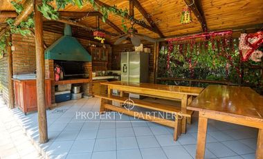 Sauna, Piscina y mucho mas, en esta gran casa en Lo Cañas