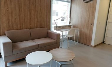 AMPLIO APARTAESTUDIO AMOBLADO CENTRO COMERCIAL LOS MOLINOS