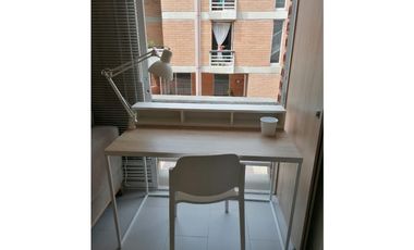 AMPLIO APARTAESTUDIO AMOBLADO CENTRO COMERCIAL LOS MOLINOS