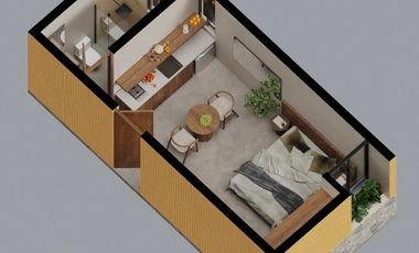 Departamento(KA'A) en Venta en Aldea Izamal, Izamal