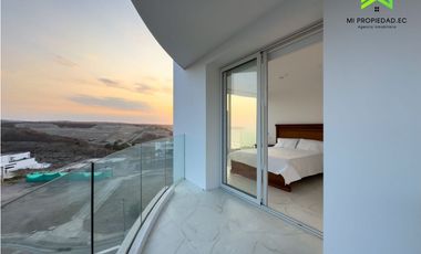 DEPARTAMENTO VISTA AL MAR A ESTRENAR EN ALQUILER EN TORRES ELIT-MANTA